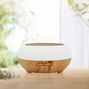Enhance Your Space with the Wood Grain Humidifier Device